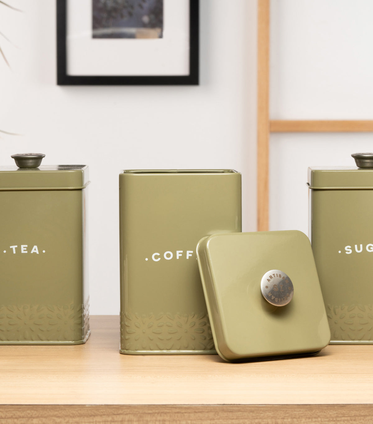 Coffee Storage Canister Moss