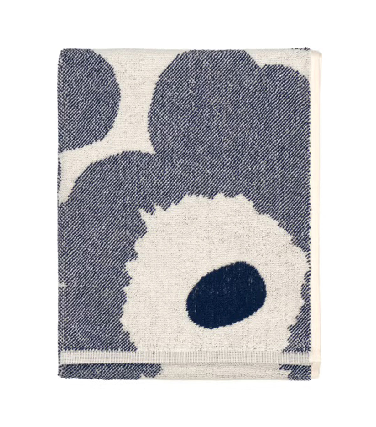 Unikko Hand Towel Off White/Blueberry