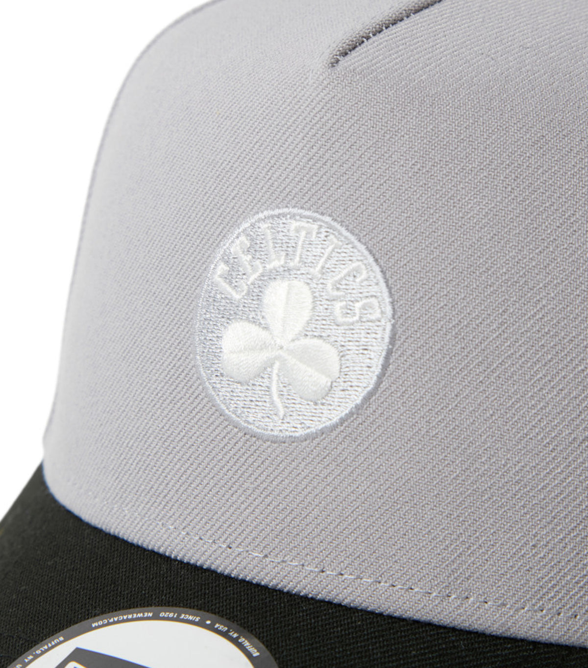 Boston Celtics 9FORTY A-Frame Adjustable Cap Gray/Black