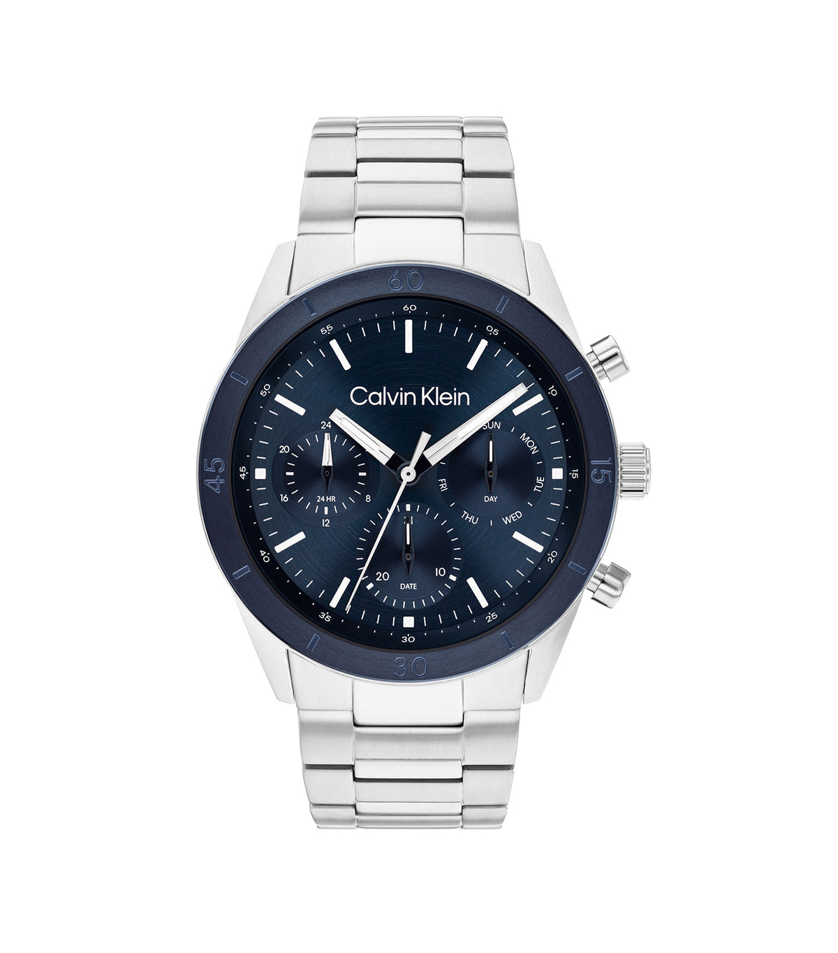 Performance 25200556 Steel Watch Silver/Blue