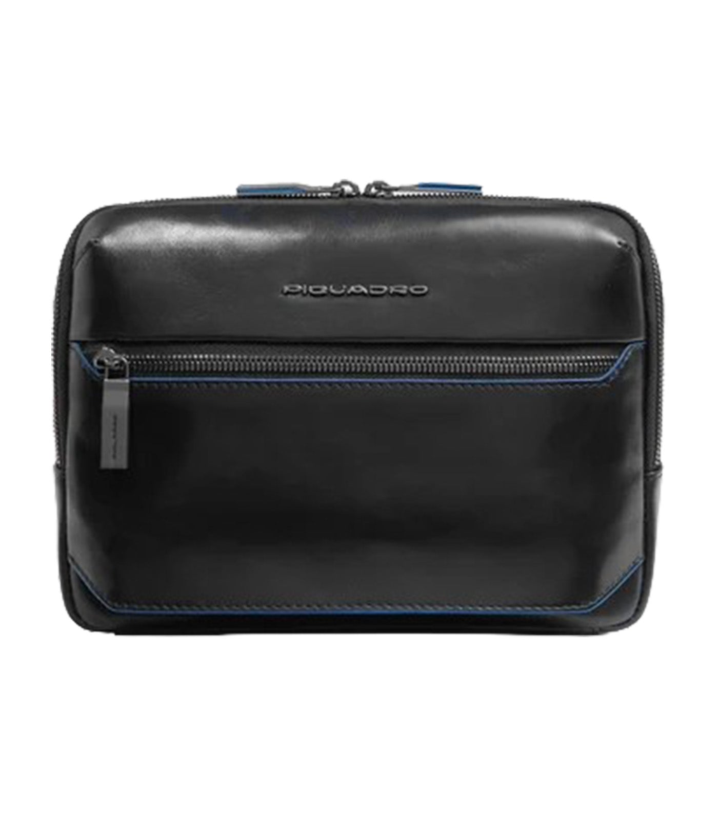 Personalizable Men's Crossbody Bag for iPad mini Black
