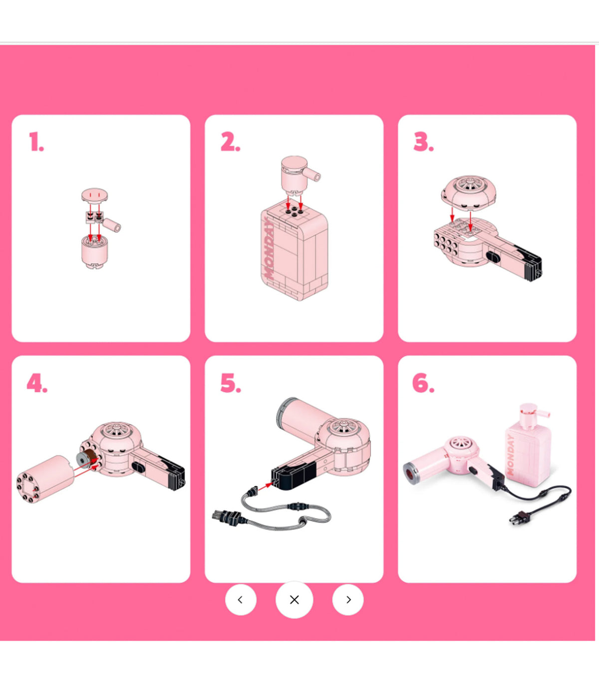 Beauty Hair Dryer and Monday S1