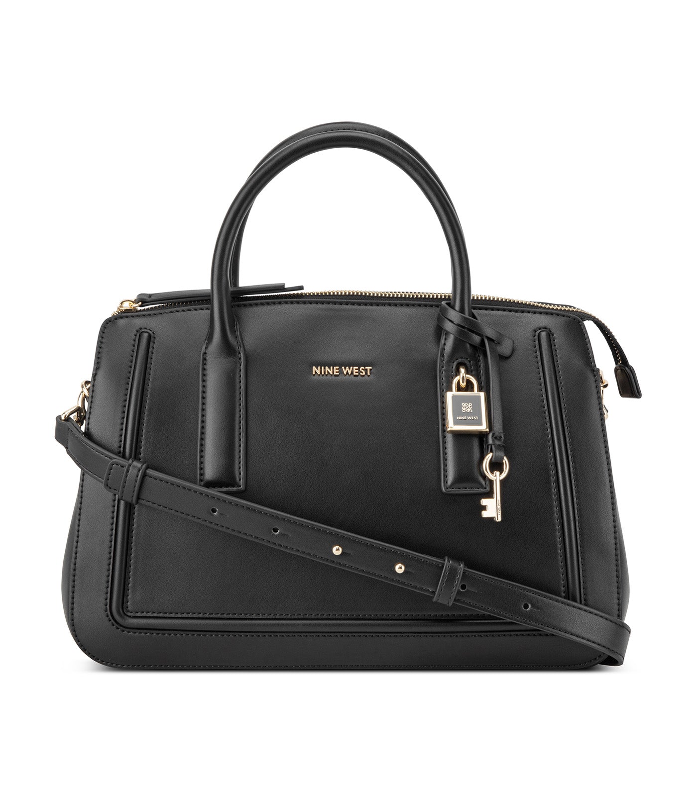 Tenely 2 Comp Satchel Black