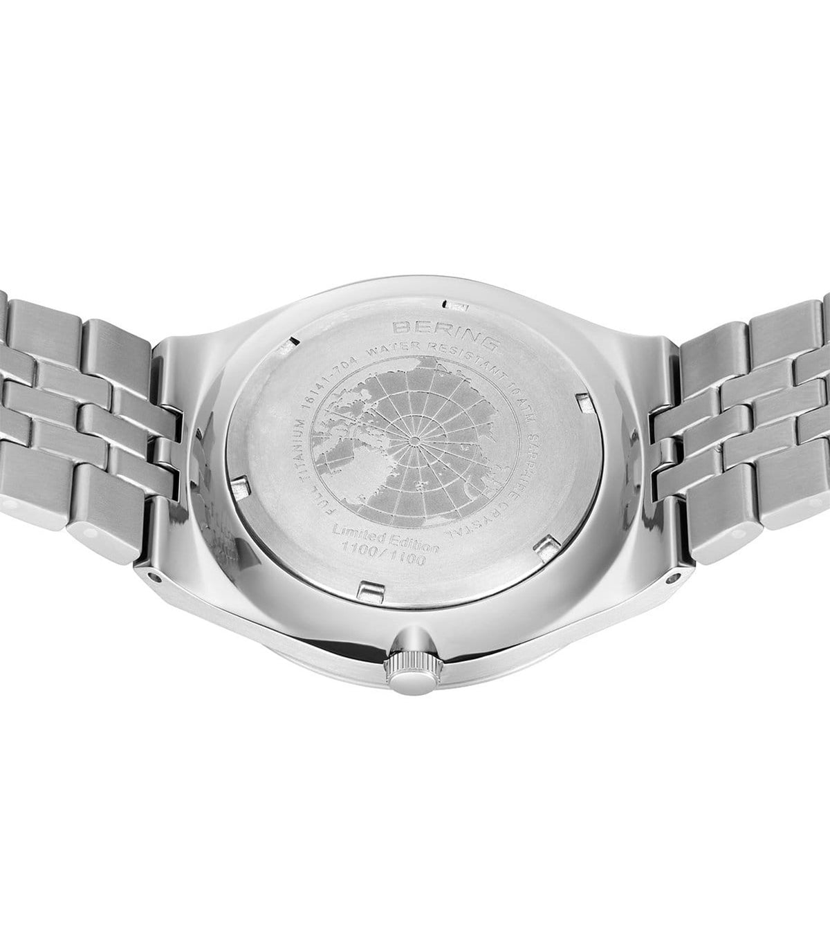 16141-704 Men's Titanium Quartz Dial Watch White