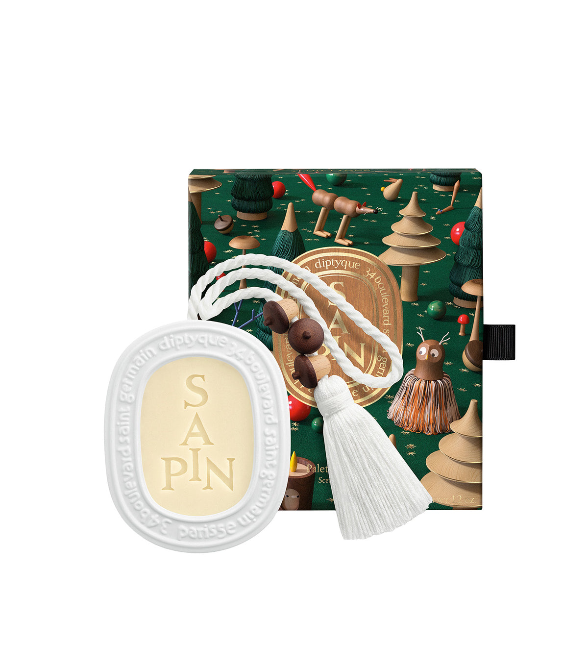 Sapin (Pine Tree) Wax Oval