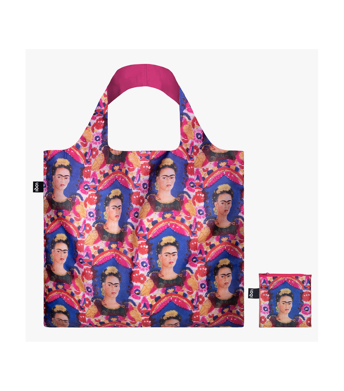 FRIDA KAHLO The Frame (Self-Portrait) Recycled Bag