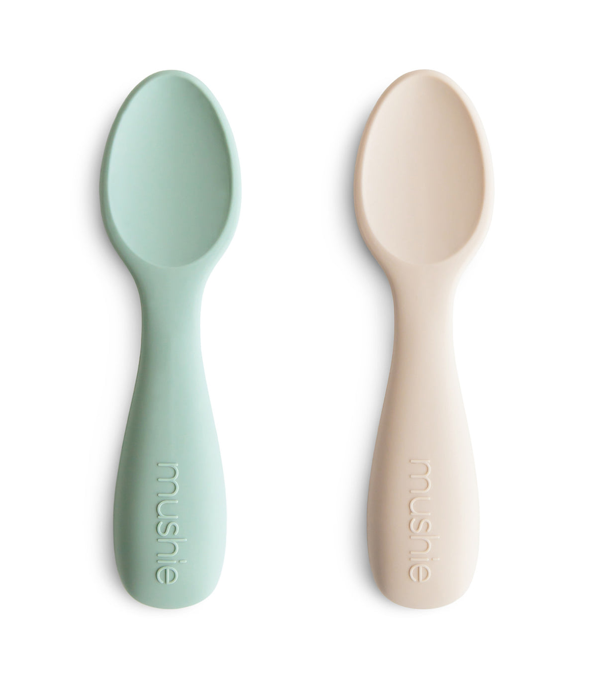2-Pack Toddler Starter Spoons Cambridge Blue/Shifting Sand