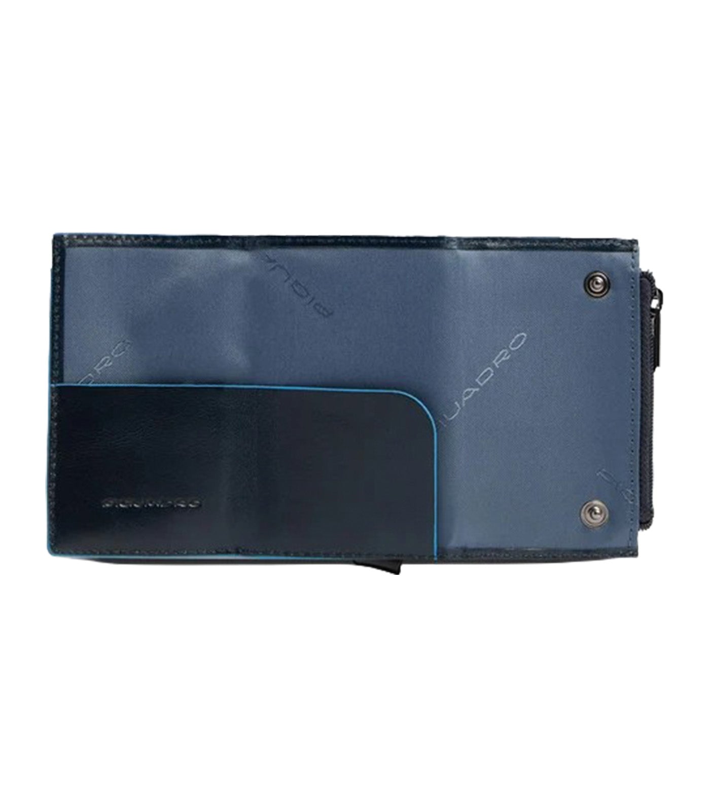 Pop-Up Wallet with Money Pocket Night Blue