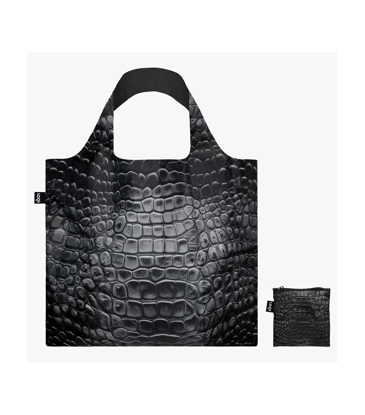 CROCODILE Recycled Bag Black
