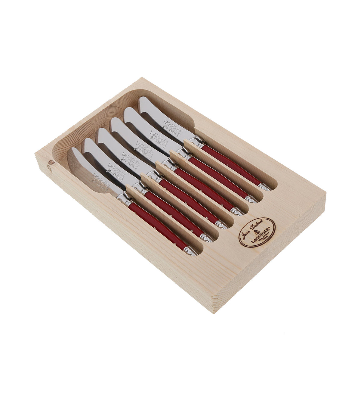 4 pcs Cheese Spreader Set Red