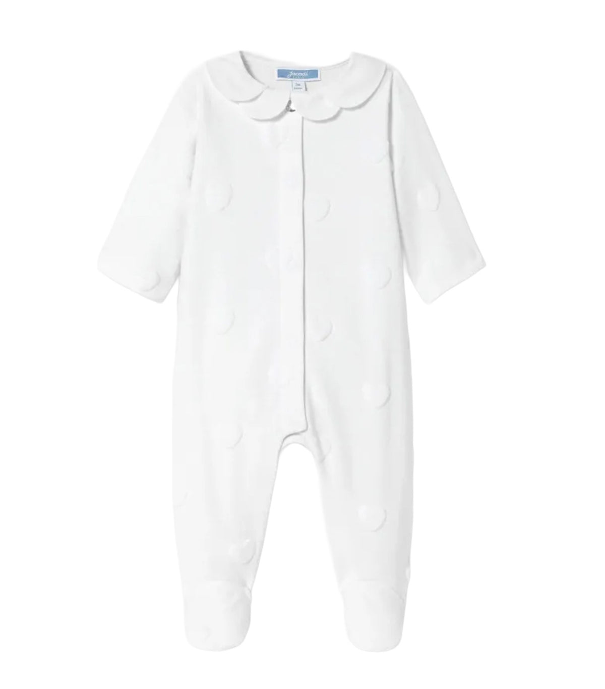 Gretta Newborn Pajama White