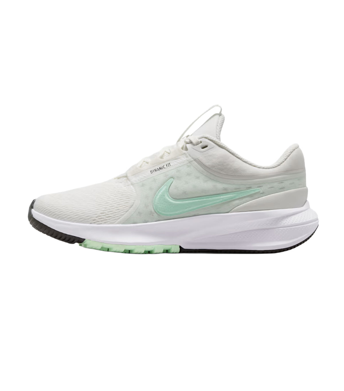 Star Runner 5 Older Kids' Running Shoes Summit White/Black/Barely Green/Arctic Green