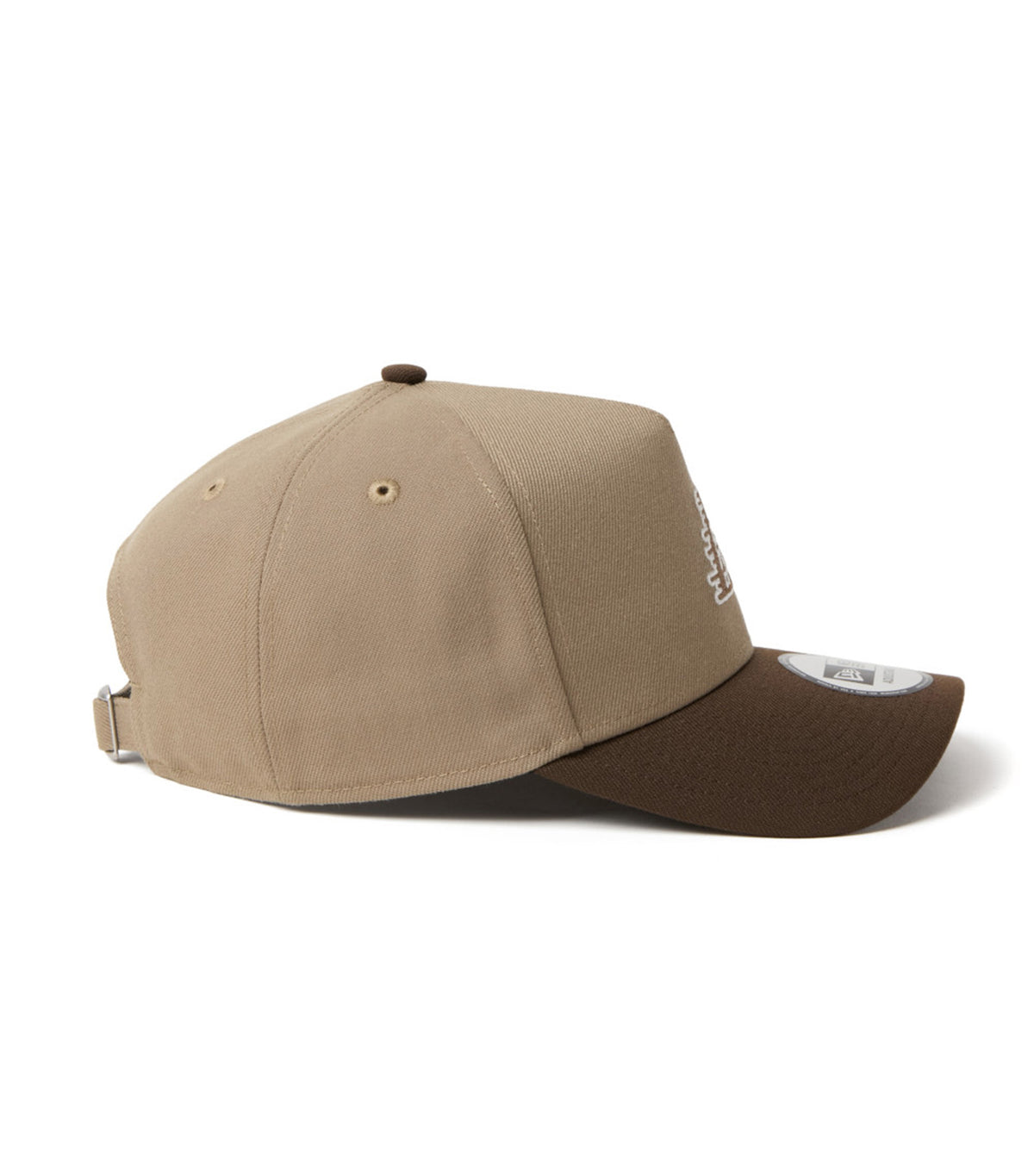 Los Angeles Lakers 9FORTY A-Frame Adjustable Cap British Khaki/Walnut