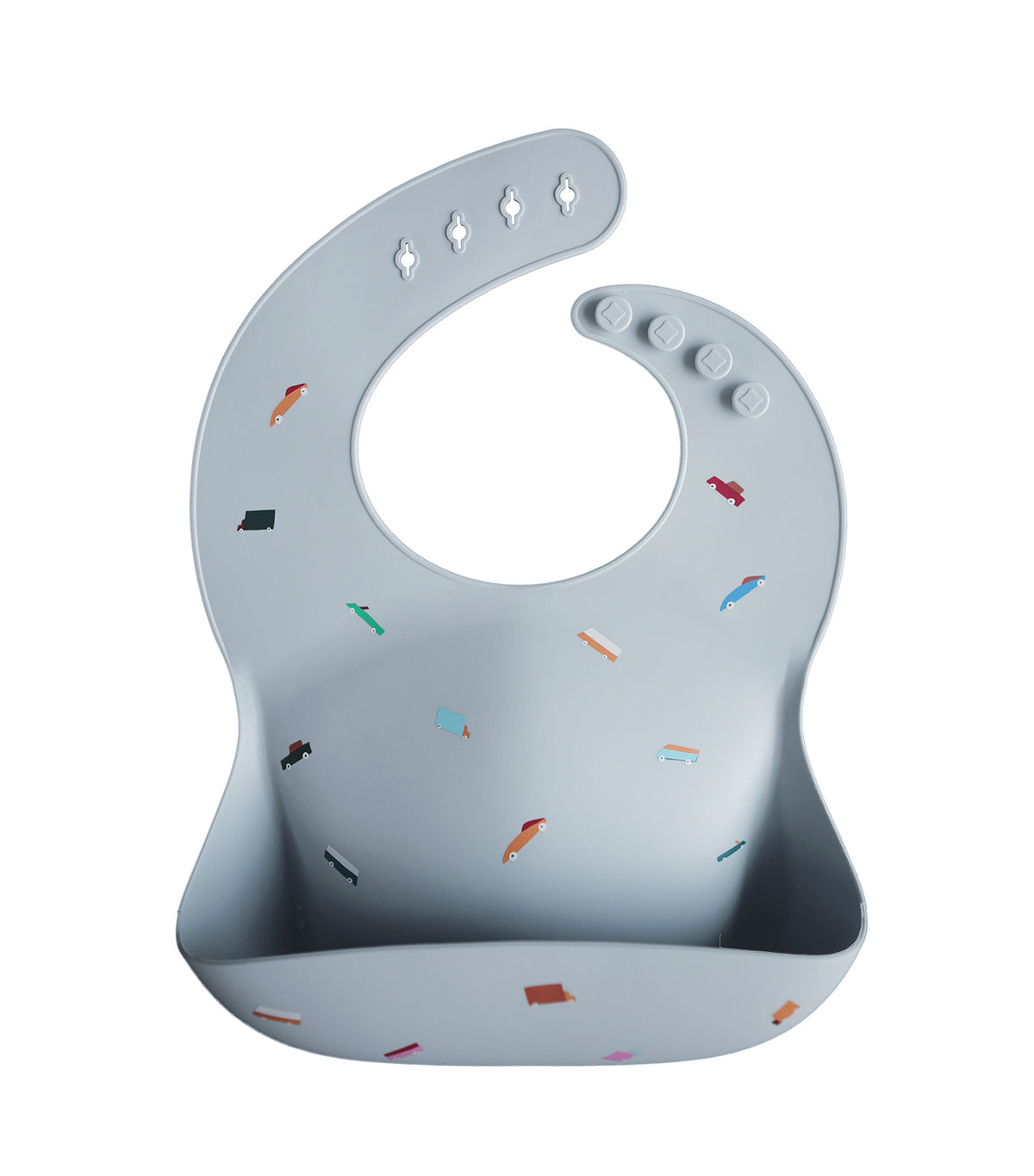 Silicone Bib Retro Cars