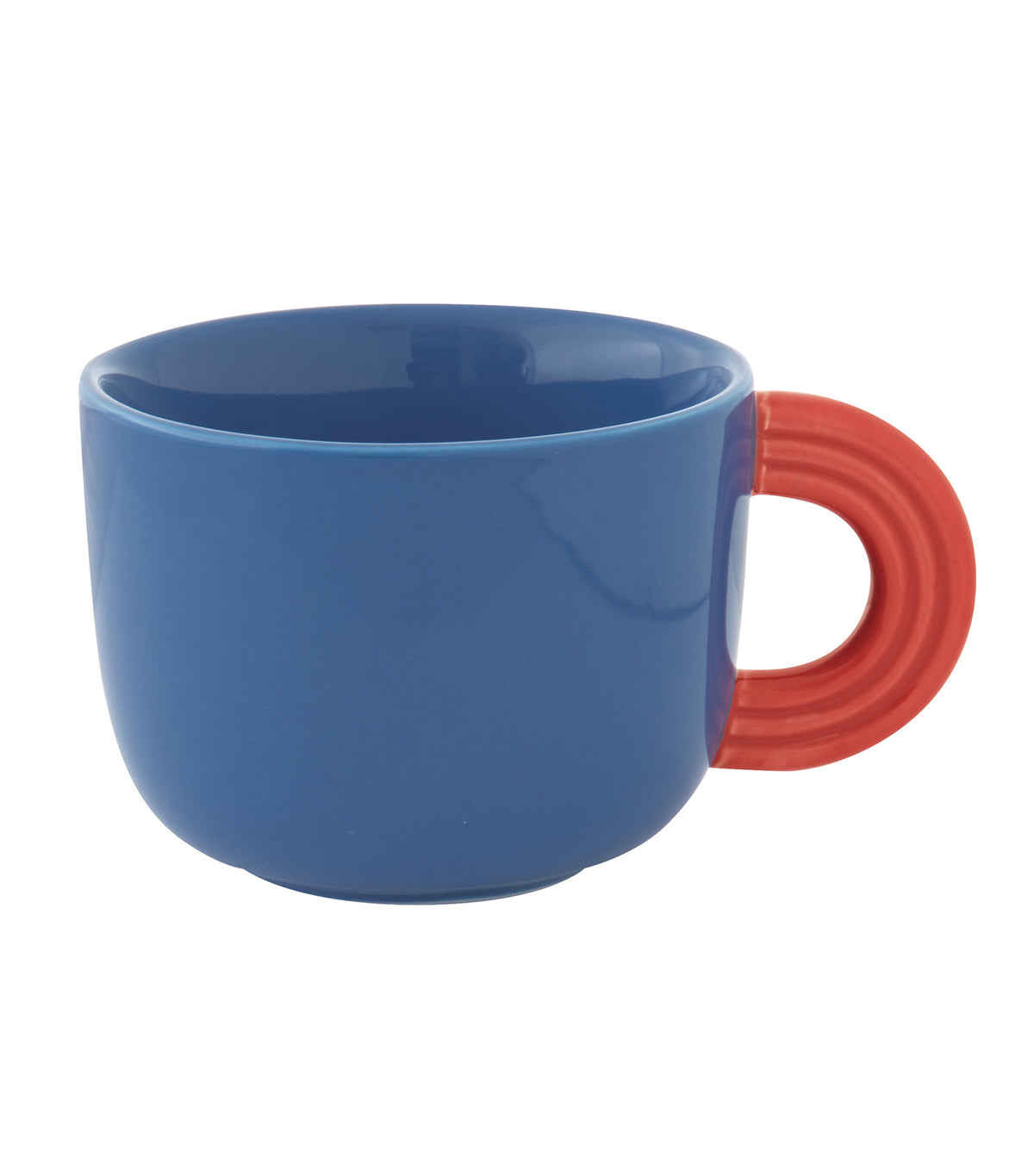 Creative Colored Porcelain Breakfast Cup Blue