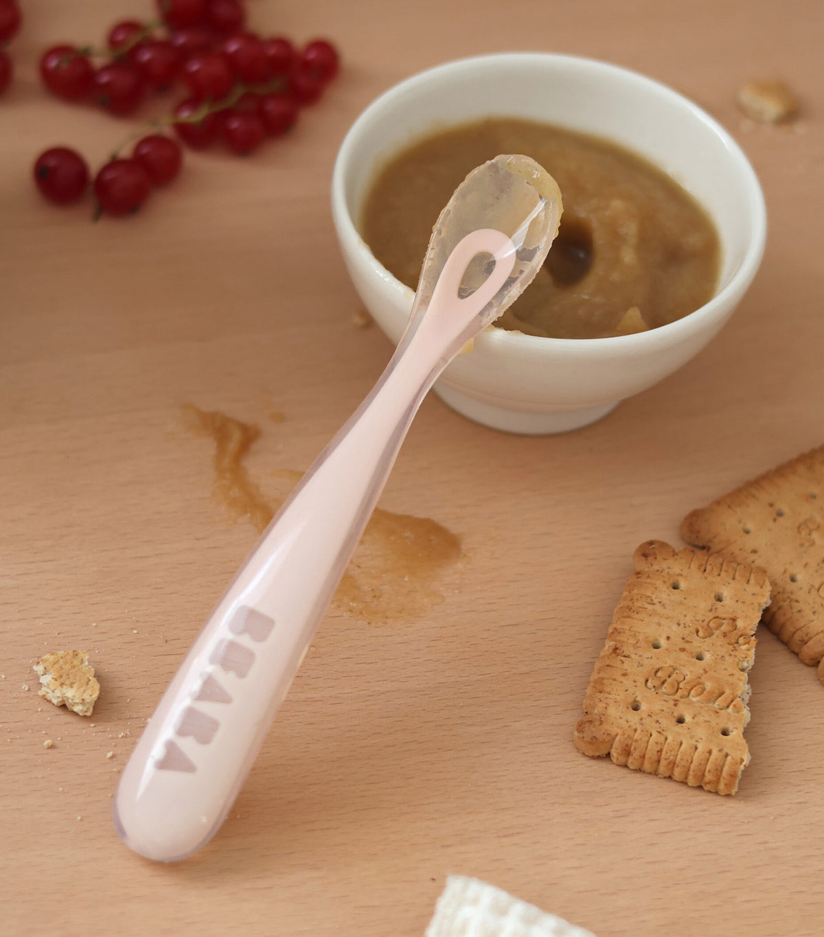 1st-Age Silicone Spoon Cotton Candy