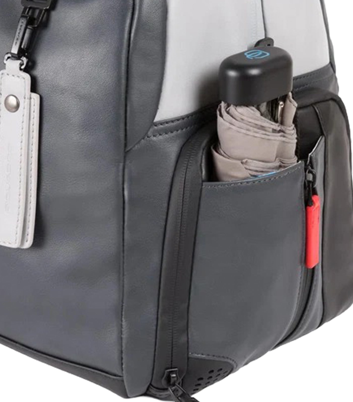 Personalizable Duffel Bag Gray/Black