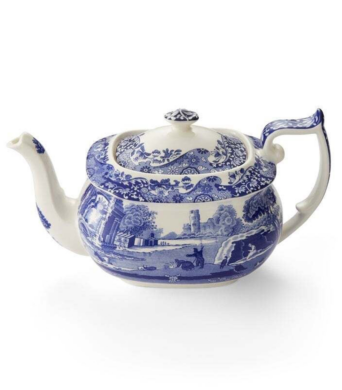 Blue Italian Teapot