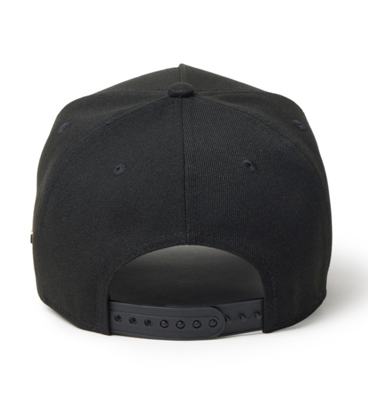 1920 Metal Flag 9FORTY A-Frame Snapback Cap Black on Black