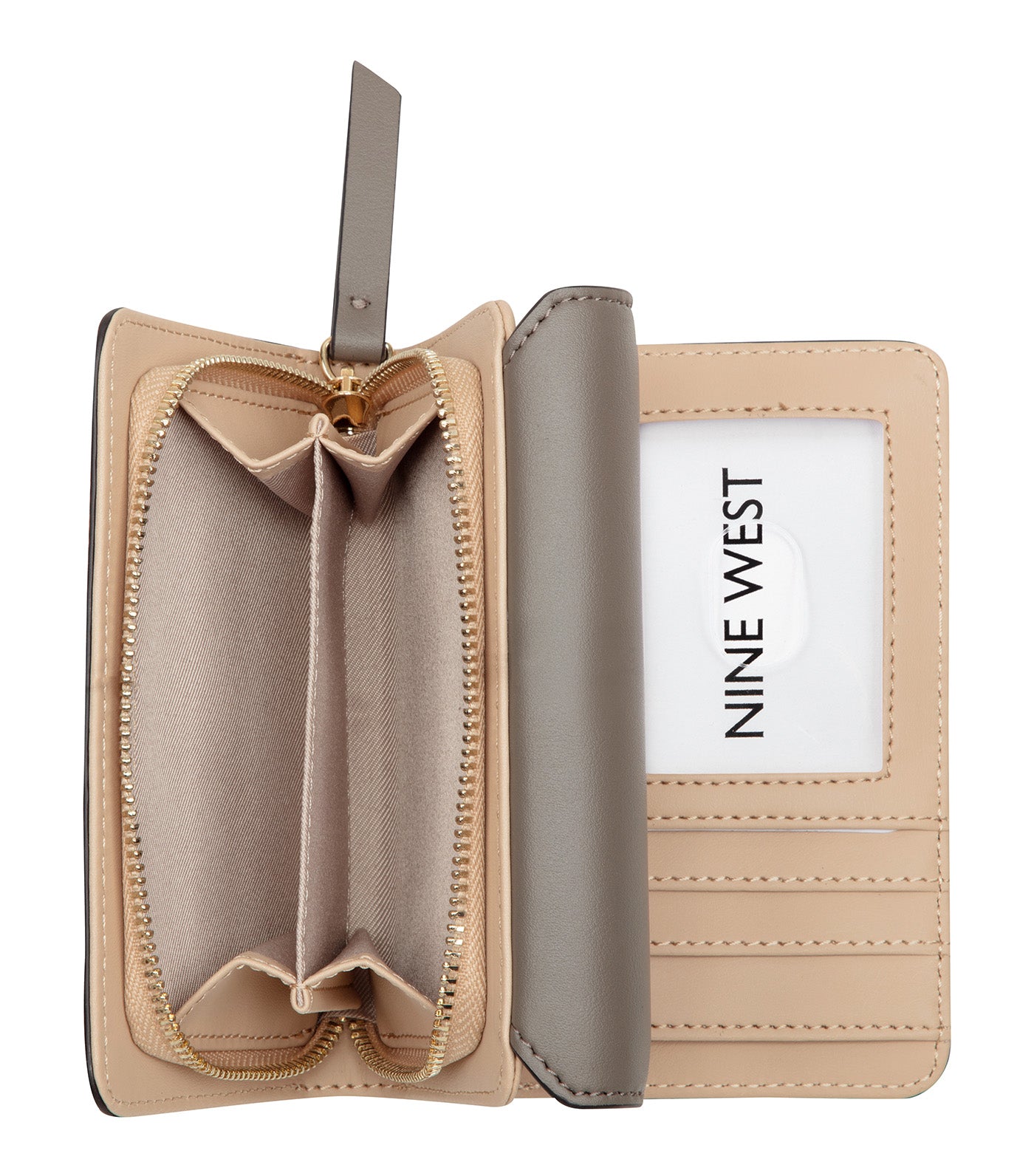Caireann SLG French Wallet Beige Lgo/Flint