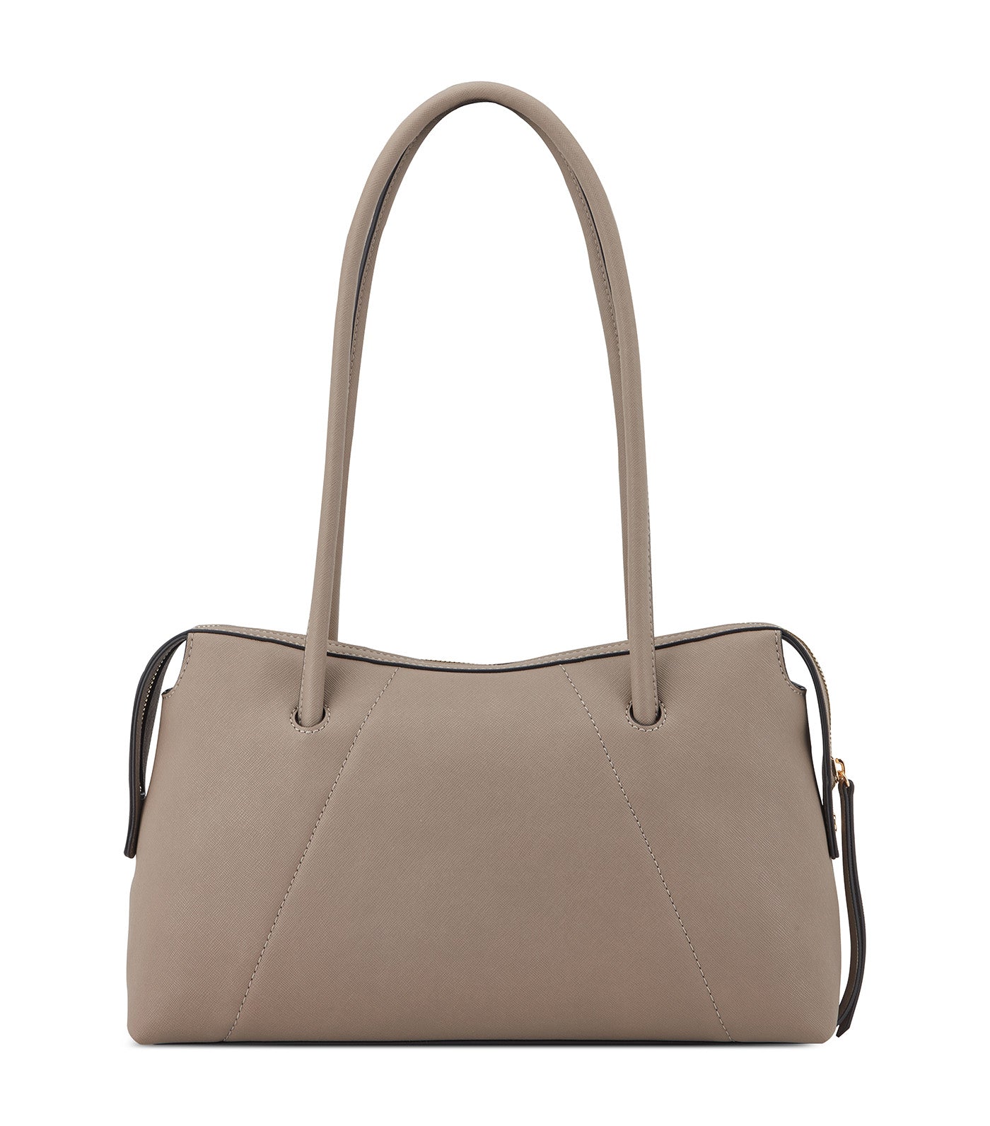 Darika Shoulder Satchel Dark Mushroom