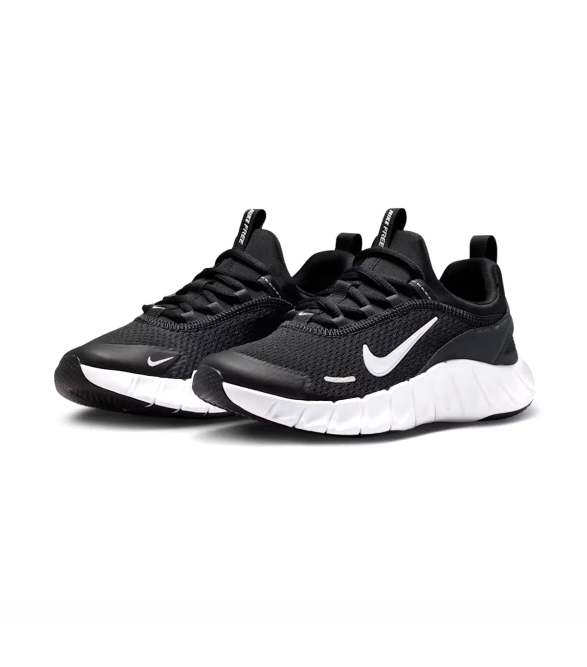 Free Ride Older Kids' Running Shoes Black/White/Anthracite