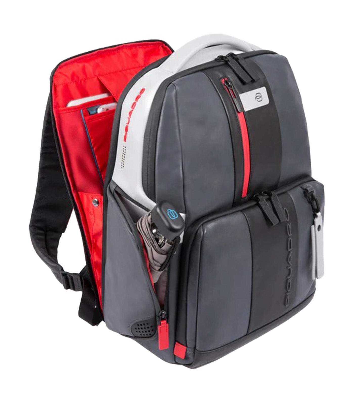 Personalizable Laptop Backpack 15.6in Gray/Black