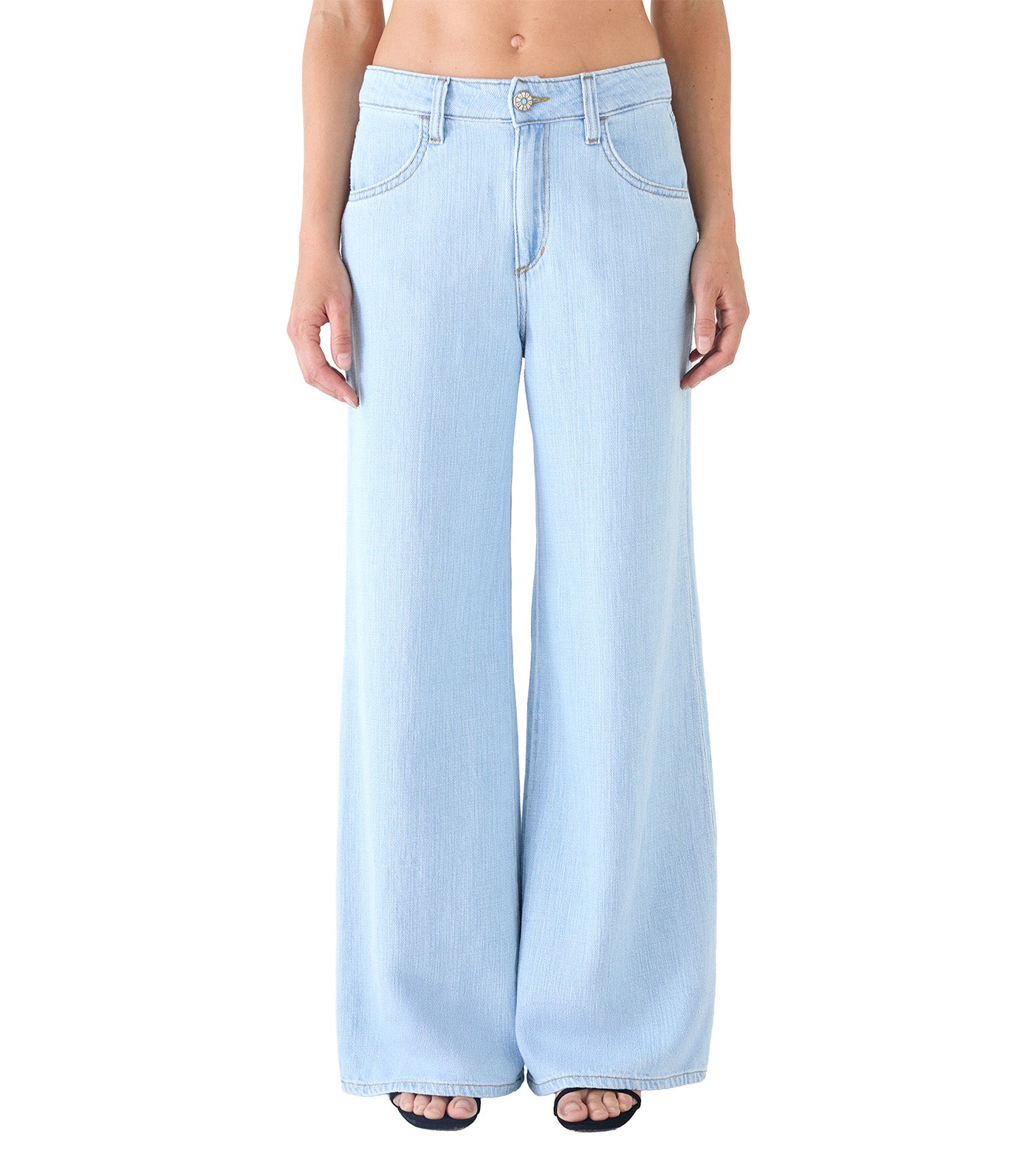 Five OB Japan Denim Stone Bleach Blue