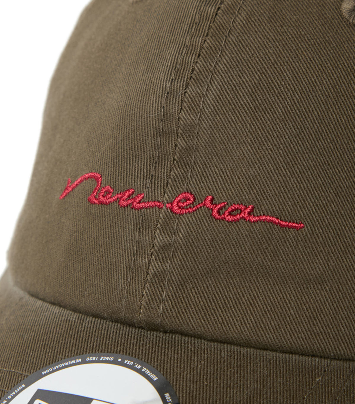 Handwritten Logo Casual Classic Cap Moss