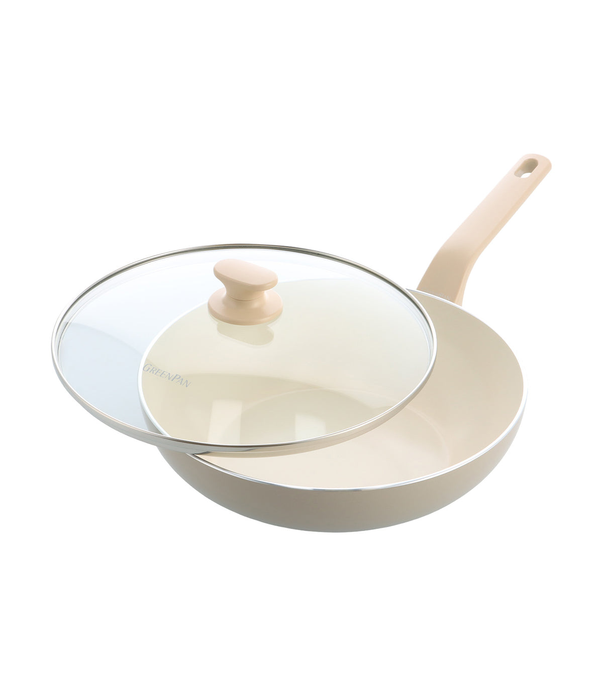 Essence Wok with Lid Taupe