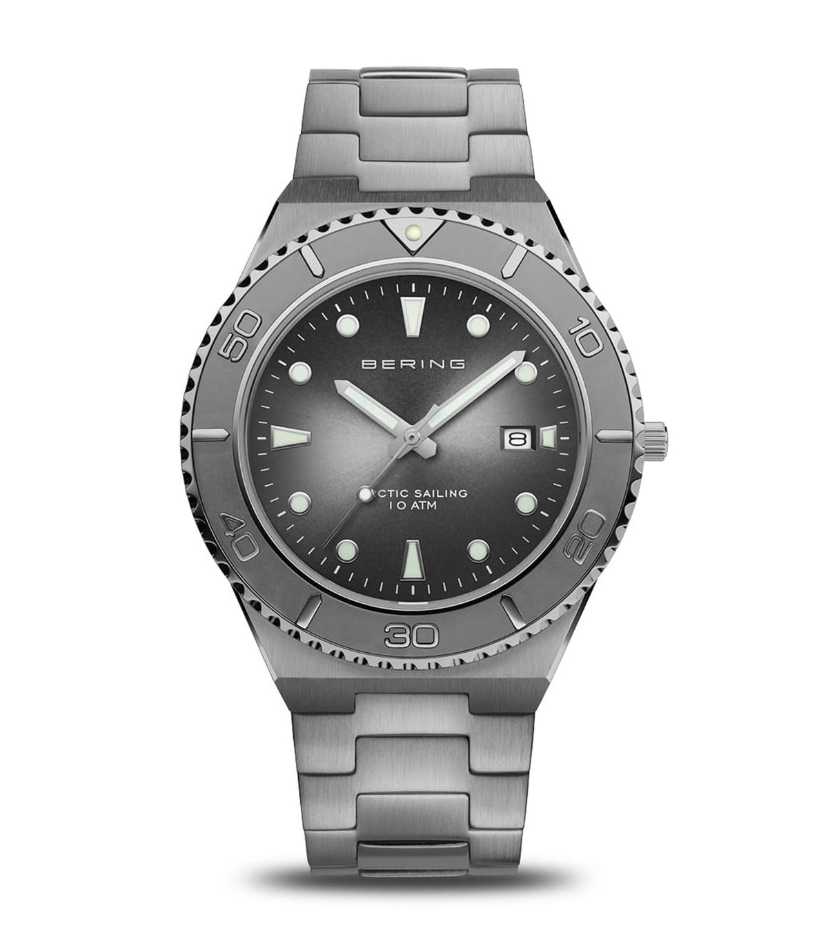 18940-777 Men's Arctic Sailing Steel Quartz Watch Gray