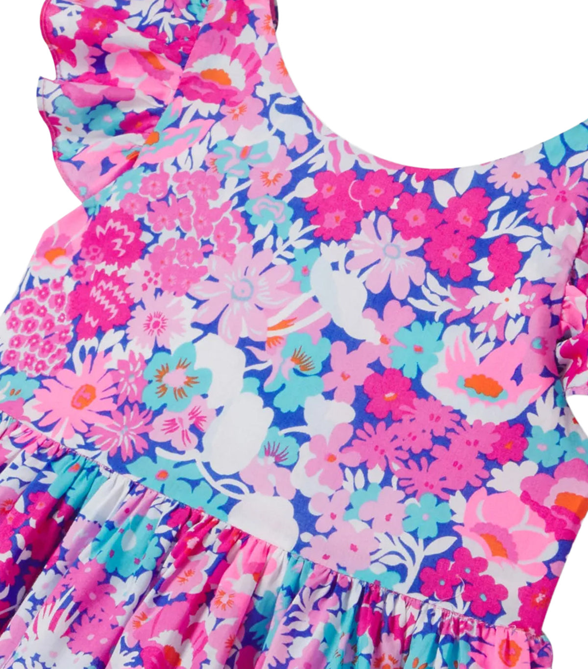 Camille Dress Bleu/Multi
