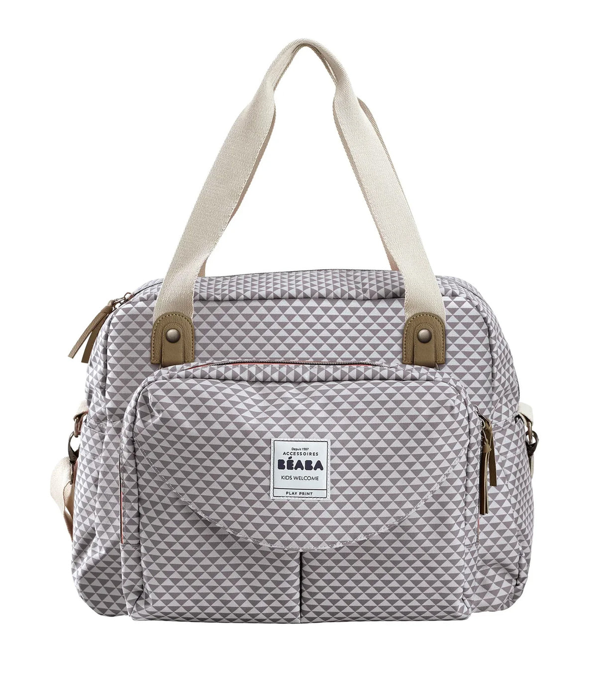 Geneva II Changing Bag Play Print Gray
