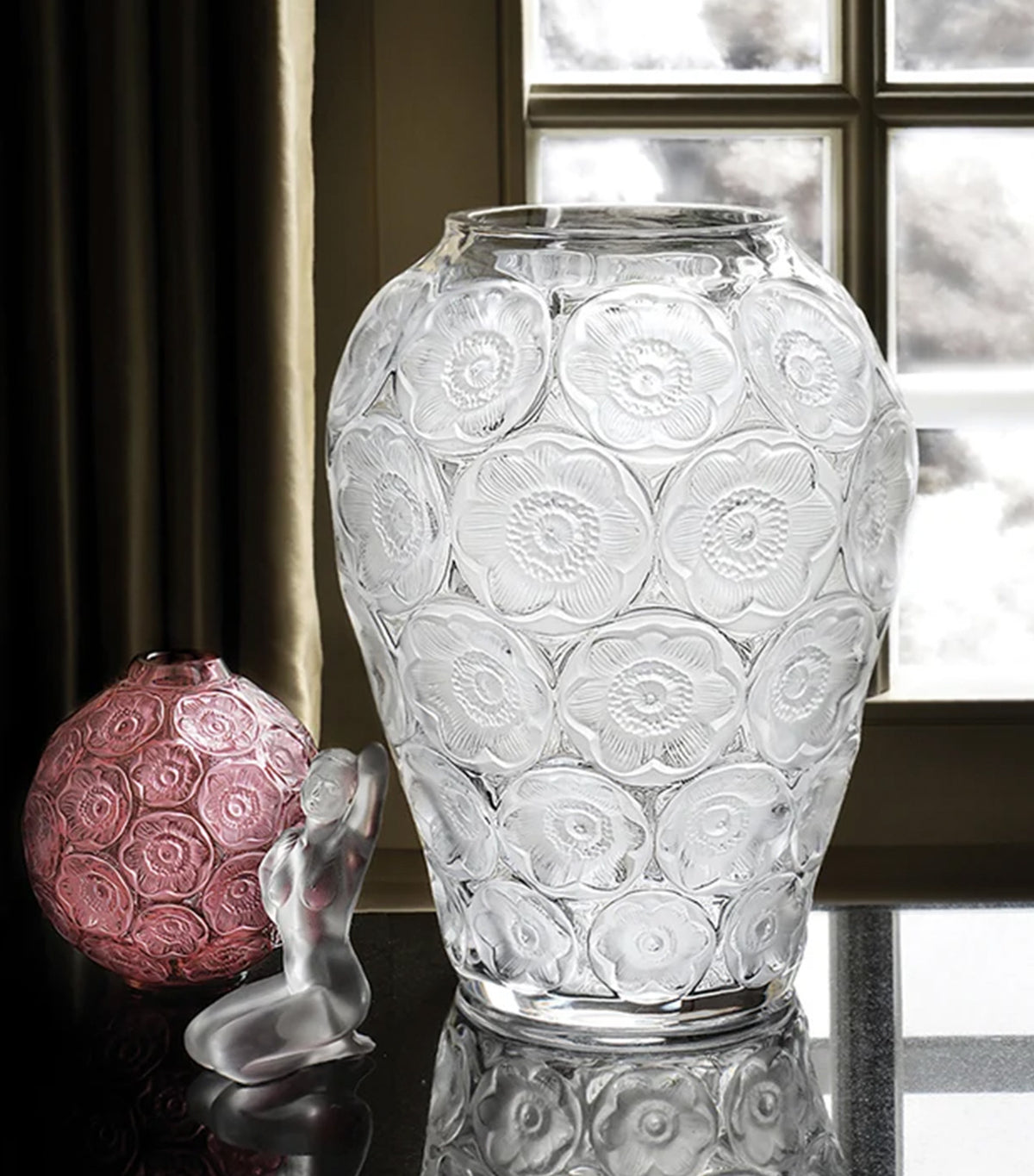 Anemones Vase Clear