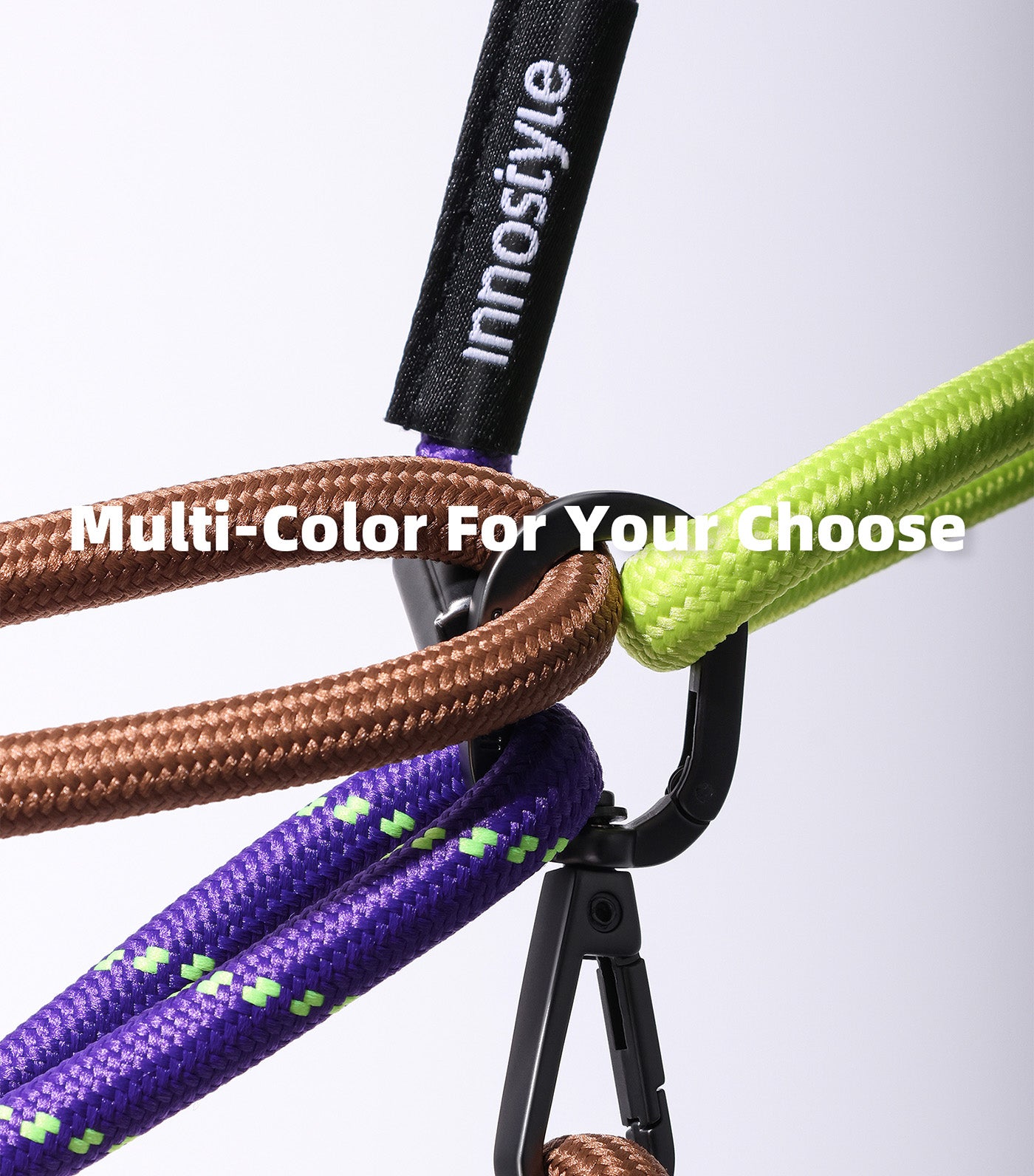 Phone Lanyard 8mm Purple Green