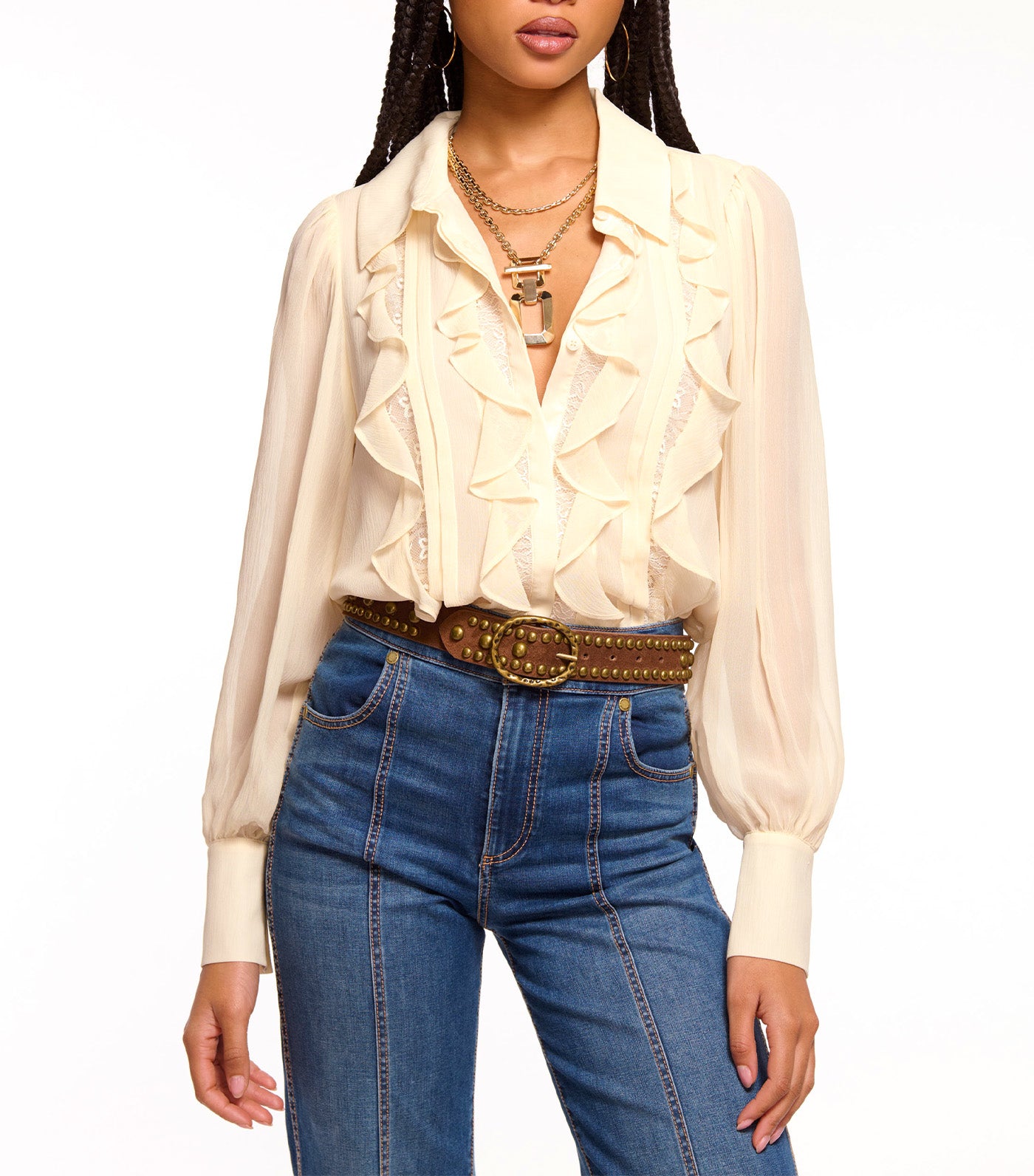 Ramy Brook Claire Top Bone