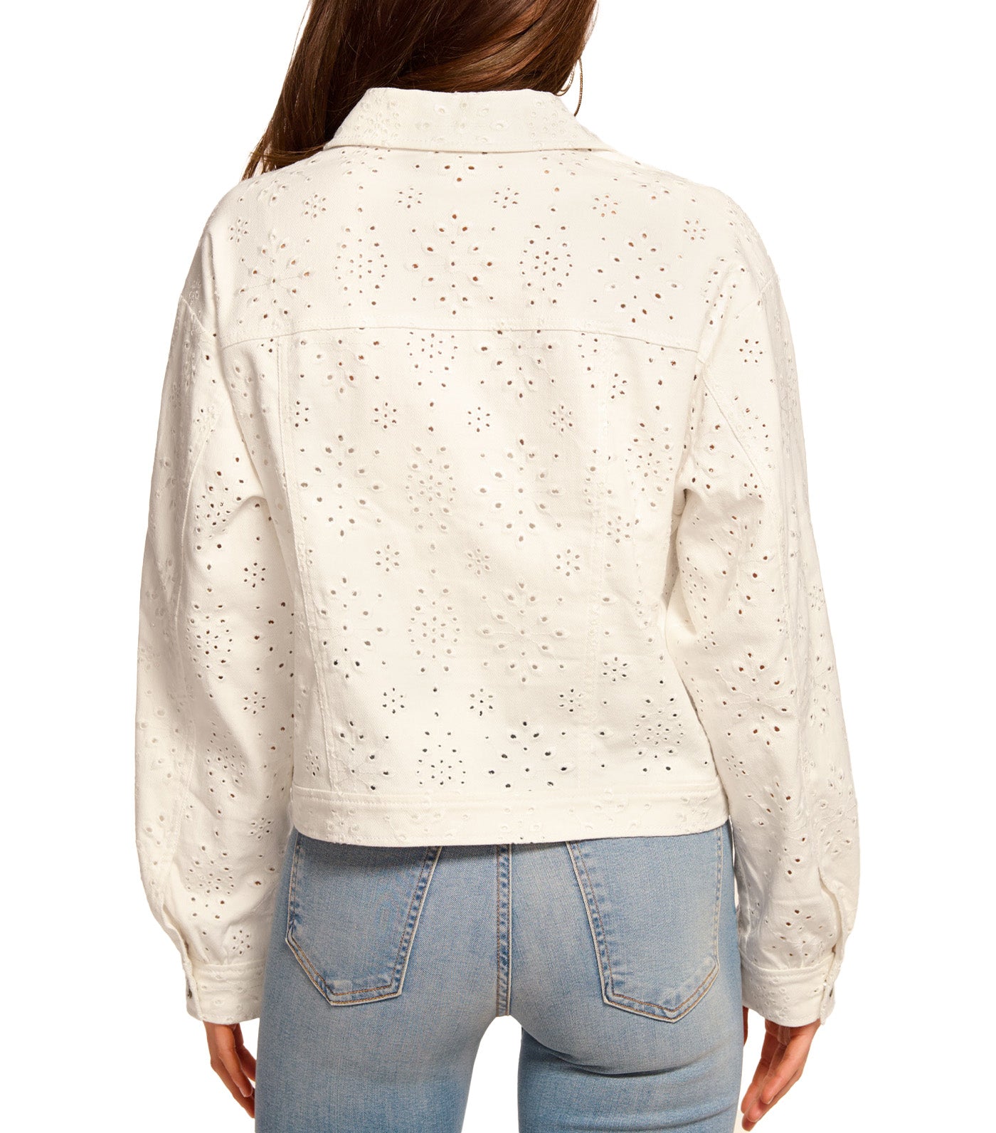 Martha Jacket White Eyelet