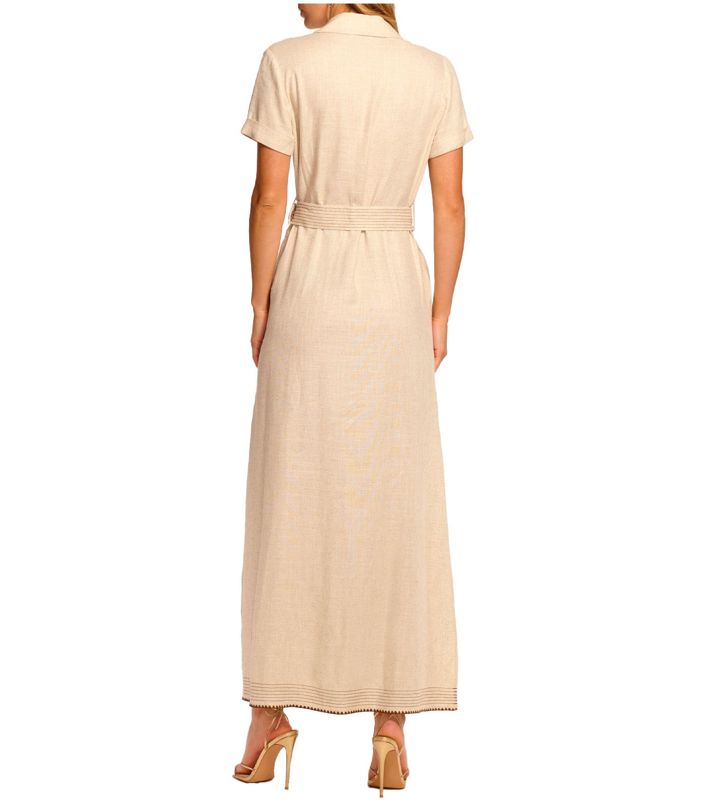 Melina Dress Burl Linen