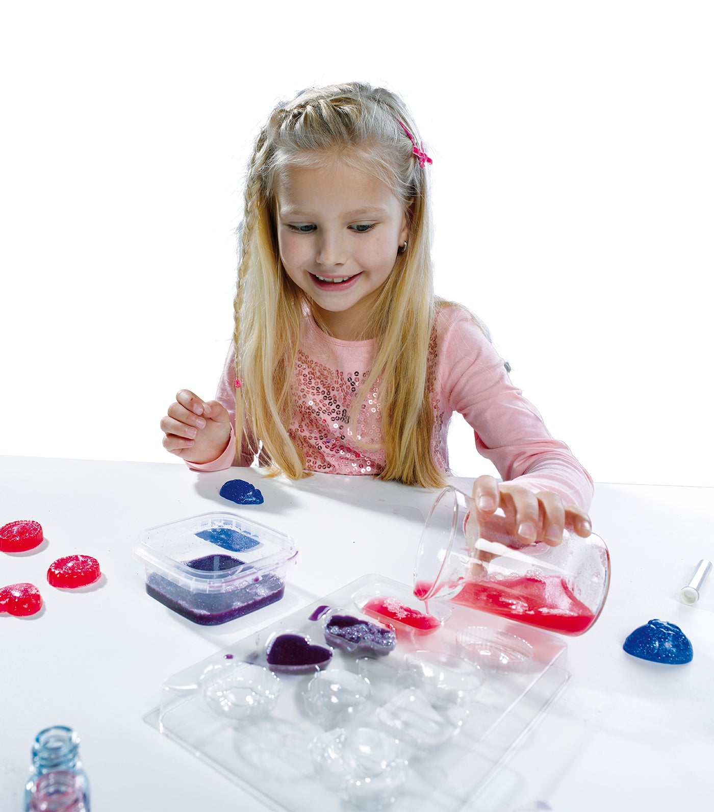 Glitter Soaps Craft Kit
