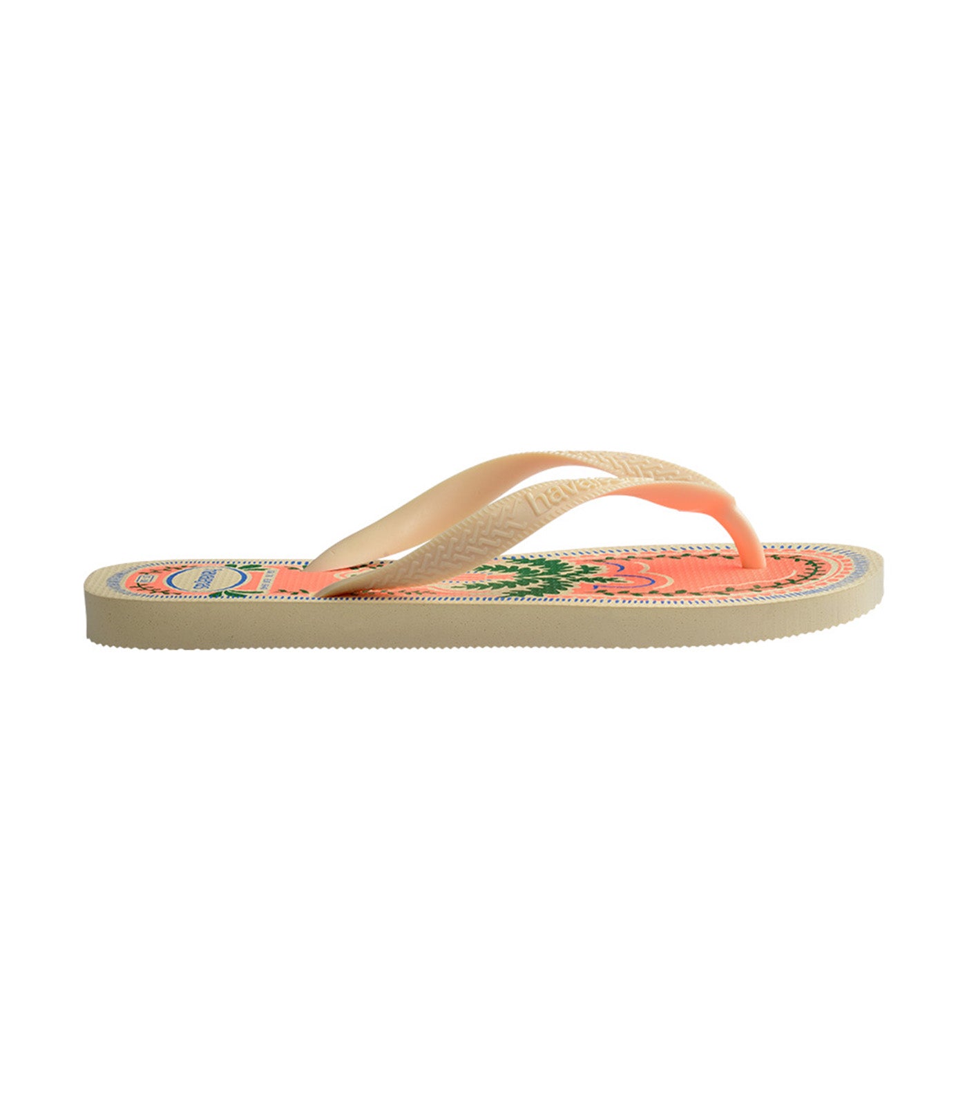 Havaianas Top Summer Vibes Flip Flops Buttercream