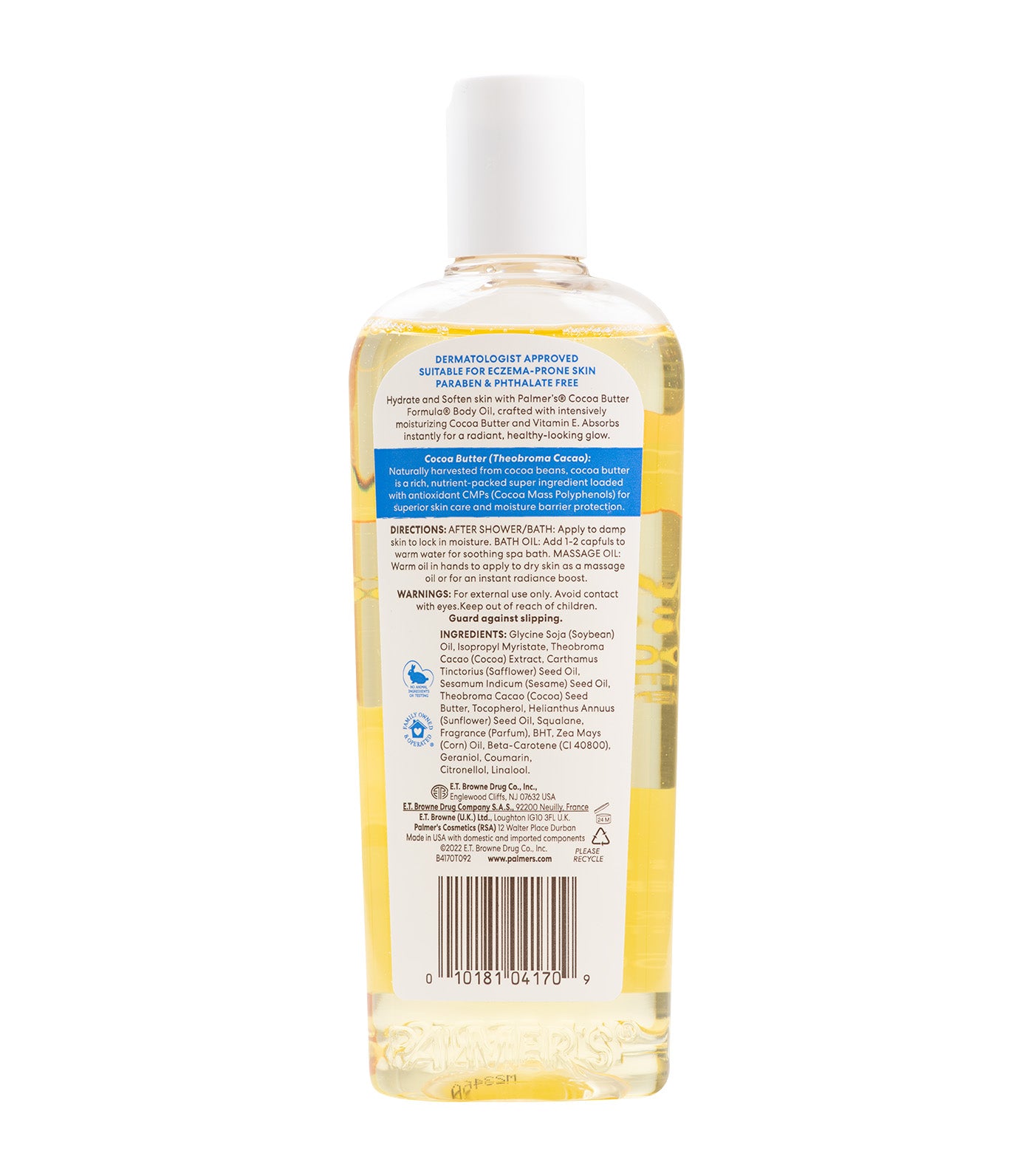 Moisturizing Body Oil