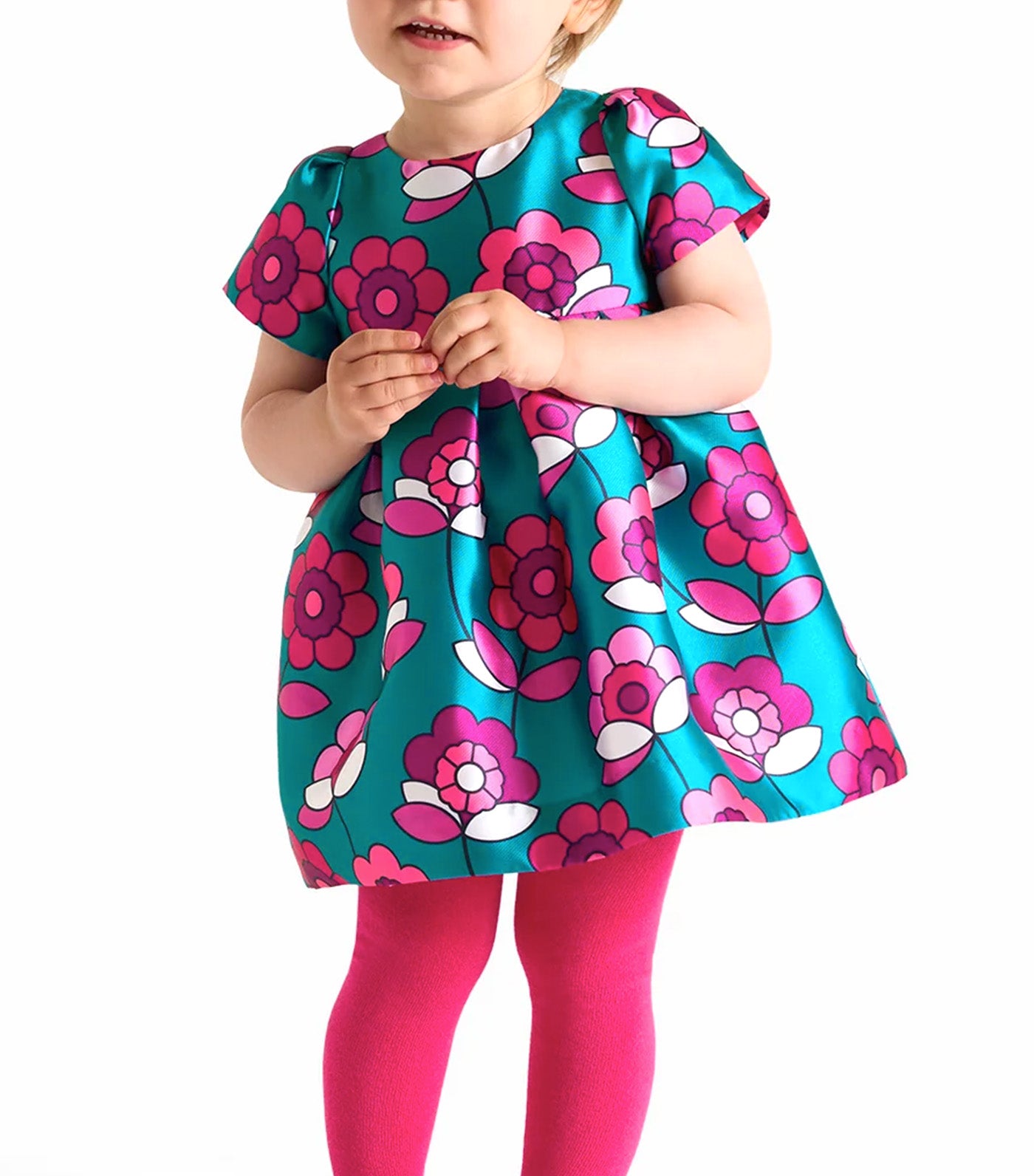 Jacadi Manzira Dress Bleu/Multicolor