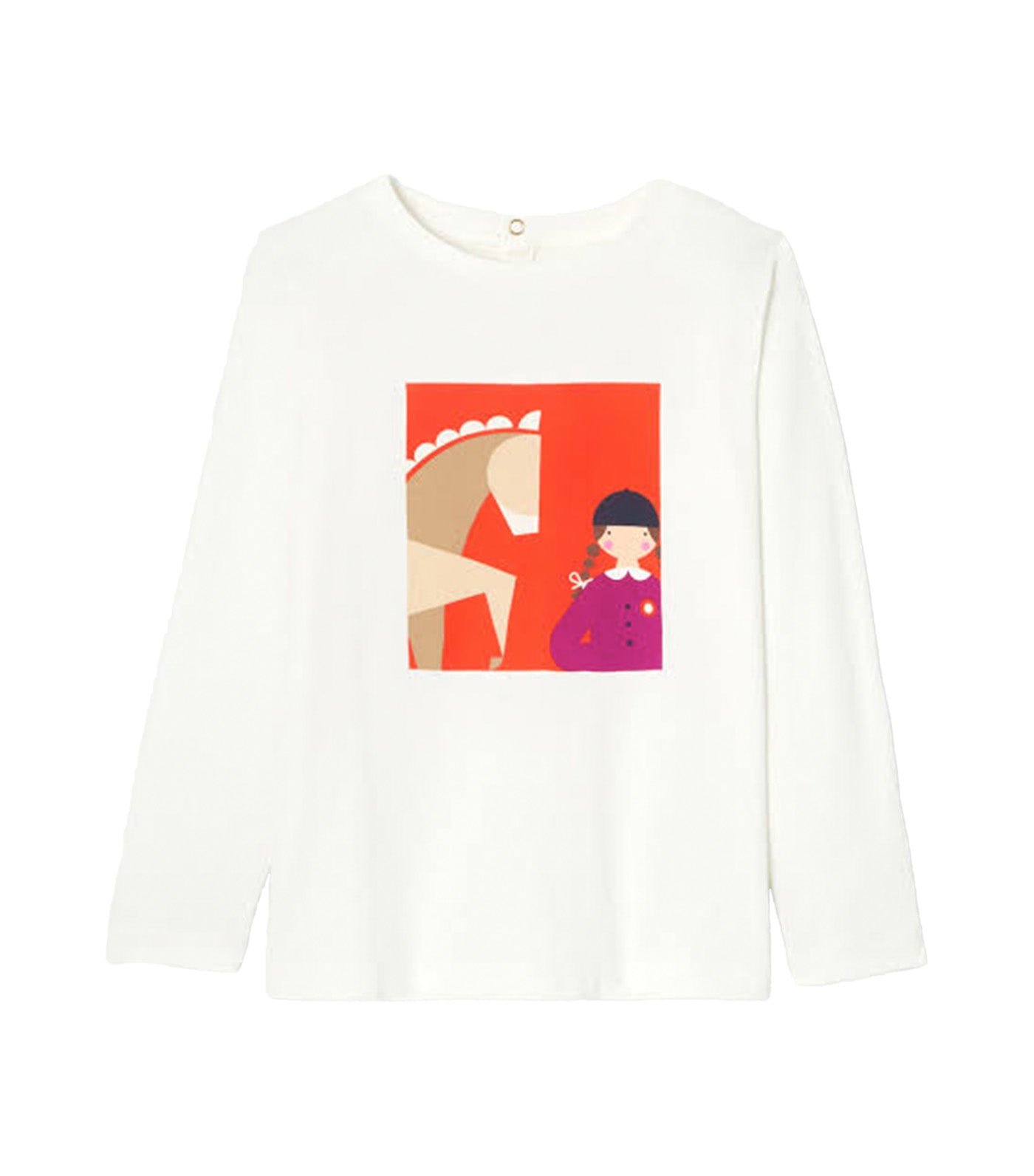 Patricia Sweatshirt Blanc Doux