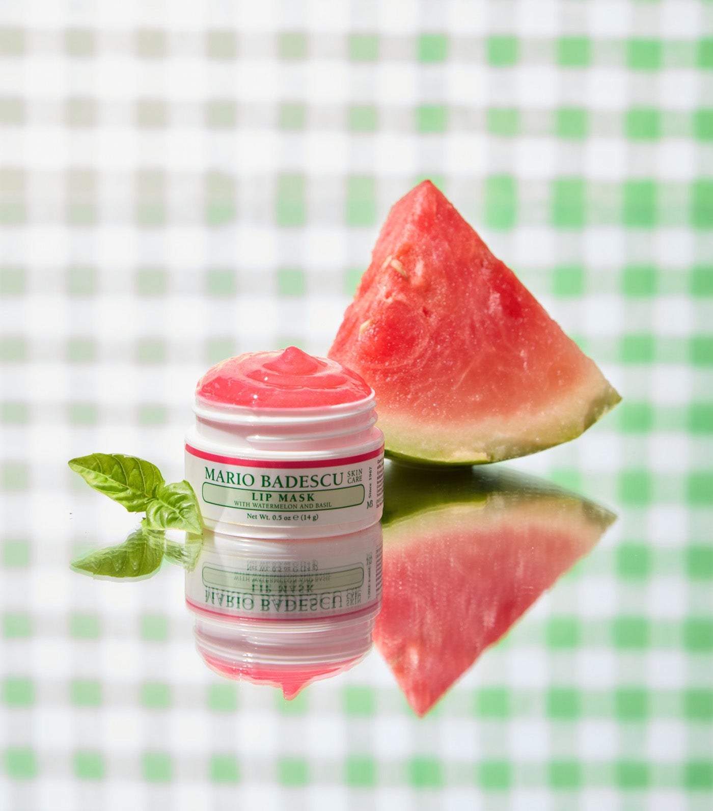 Watermelon and Basil Lip Mask