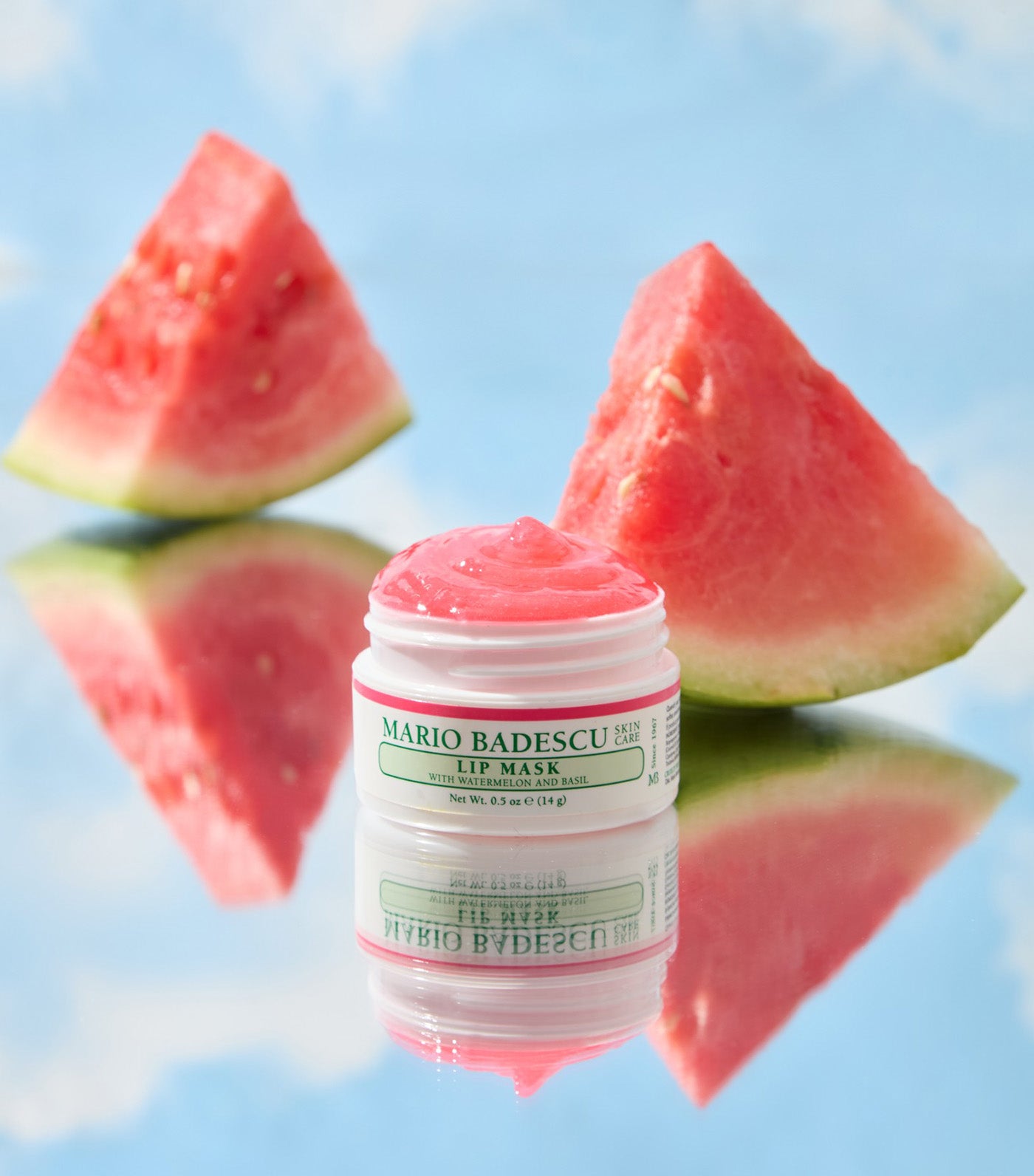 Watermelon and Basil Lip Mask