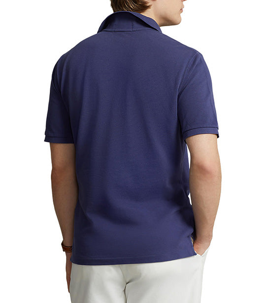 Men's Classic Fit Flag-Embroidered Polo Shirt Boathouse Navy