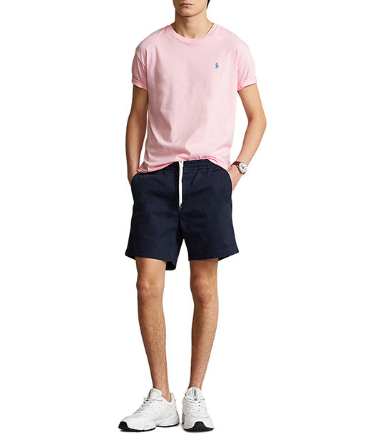 Men's Custom Slim Fit Jersey Crewneck T-Shirt Carmel Pink