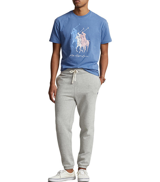 Men's Classic Fit Big Pony Jersey T-Shirt French Blue