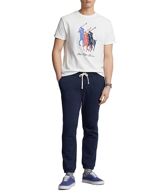 Men's Classic Fit Big Pony Jersey T-Shirt White