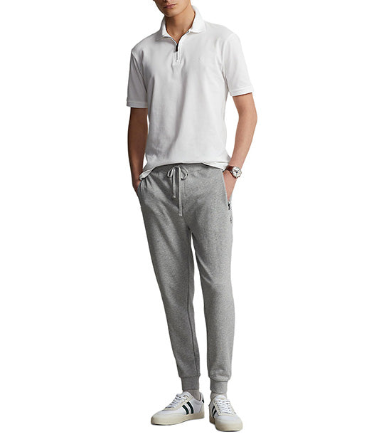 Men's Custom Slim Fit Stretch Mesh Polo Shirt White